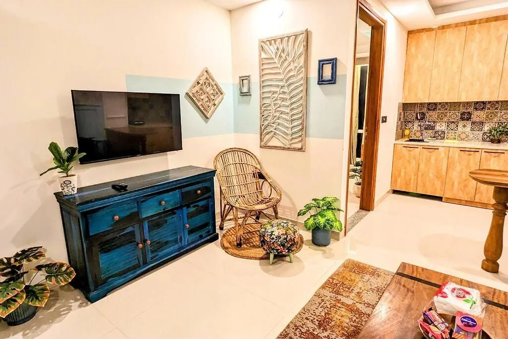 Kairo - 1Bhk, Balcony, Free Parking & W-Fi Apartment Gurgaon India