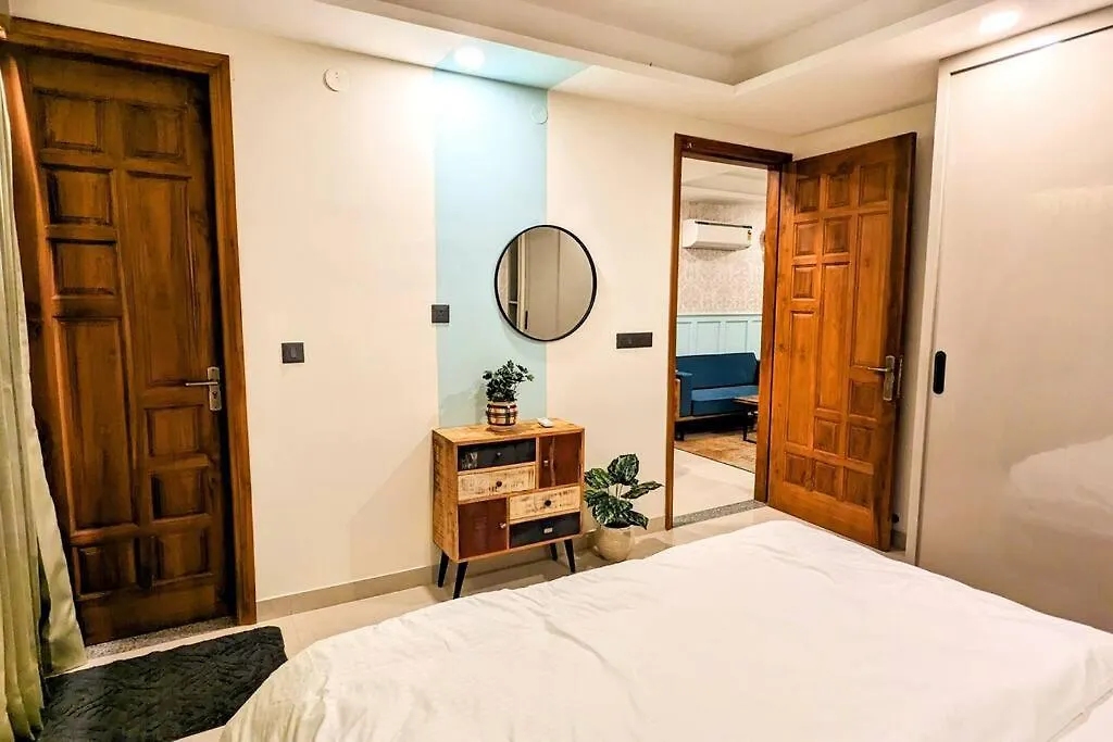 Kairo - 1Bhk, Balcony, Free Parking & W-Fi Apartment Gurgaon 0*,  India